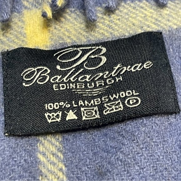 BALLANTRAE Edinburgh tartan lambswool scarf - Picture 2 of 4